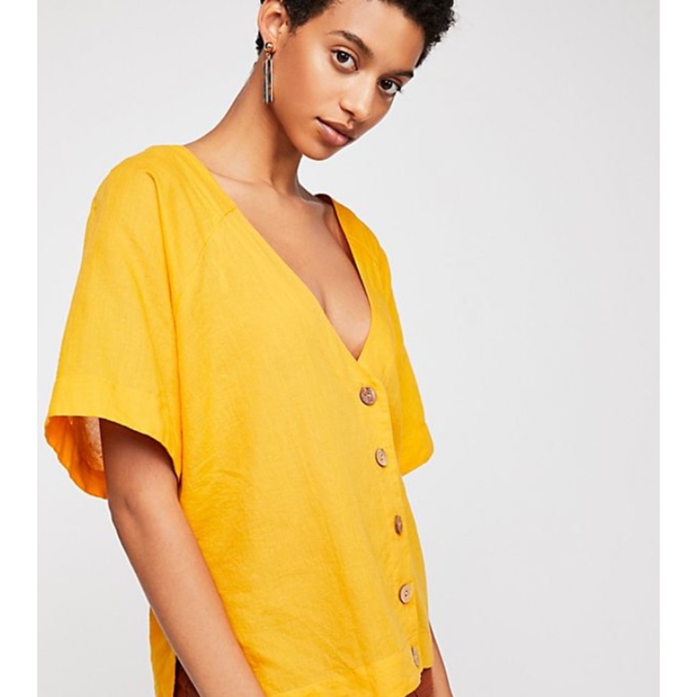 Free People Memory of Love Top
